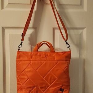 Lug Orange Quilted Women's Bag